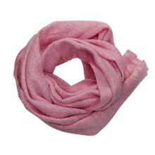 Pink Pashmina Patterned Scarf For Women