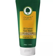 Organic Harvest Oil Control Face Wash with Organic Lemon & Orange (100gm)