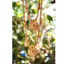 Swarajshop Copper Gold-Plating Necklace Set for Women's