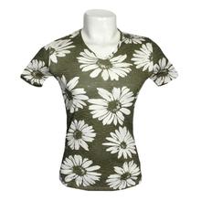 Green Floral Printed T-Shirt For Men