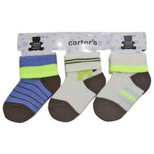 Pack Of 3 Printed Socks For Babies (Unisex) -