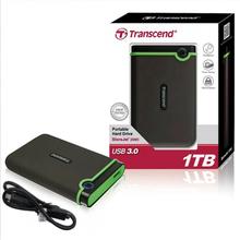 Transcend External Hard Drive 1 Tb Rubber Body