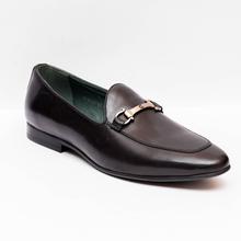 Gallant Gears Black Slip on Formal Leather Shoes For Men - (MJDP30-11)