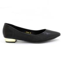 DMK Black Solid Pump Shoes For Women - 37240