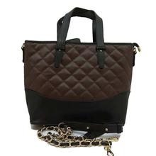 Brown And Black Single side/hand Bag For Women