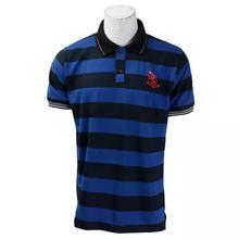 Polo Neck T-Shirt For Men Blue/Black