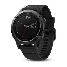 Garmin Fenix 5 Black Multisport GPS Watch for Fitness, Adventure and Style