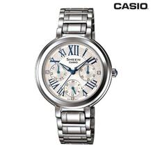 Casio Sheen Round Dial Chronograph Watch For Women-SHE-3058SG-7AUDR