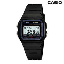 Casio Round Dial Digital Watch (Unisex)- F-91W-1Q