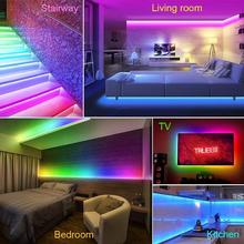 5M Strip Multicolored Led Strip Lights 12V Dc Powered With Remote Buy 1 Get 1 Free