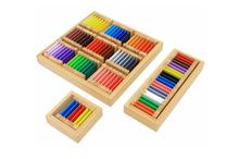 Montessori Color Tablet Set For Kids - 3 Boxes