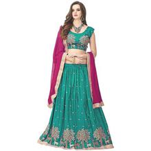 Krishav Enterprise Exclusive Embroidered Lahenga Choli and