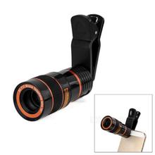 8X Zoom Mobile Phone Telescope Lens with Clip