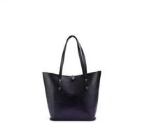 Cley Hill Black Solid Tote Bag For Women