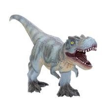 Stone Blue Angry Dinosaur Rubber Toy