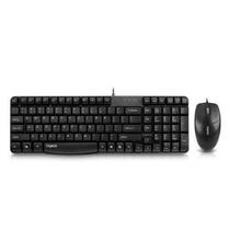 Rapoo N1820 USB Keyboard+Mouse Combo - (Black)