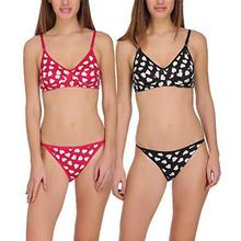 FIMS® Women’s Girls Cotton Bikini Set for women| Bikini Set for