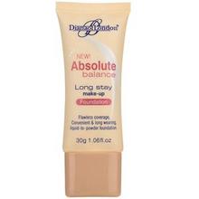 Diana of London New Absolute Balance Long Stay Make-Up Foundation - Fresh Rose - 30g