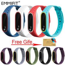 Xiaomi Mi Band 2 Bracelet Strap For Miband 2 Colorful Strap Wristband Replacement Smart Band Accessories For Mi Band 2 Silicone