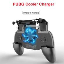 Pubg Game Triggers And Gamepad With Powerbank And Mobile Cooling System sp+