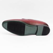 Gallant Gears Wine Red Slip on Formal Leather Shoes For Men - (MJDP30-11)