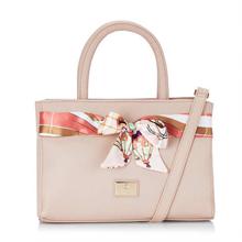 Caprese Cate Satchel Medium (E ) Powder Peach Handbags For Women