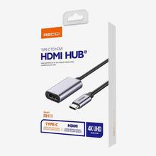 Recci USB C to HDMI Adapter 4K Cable USB Type-C to HDMI Adapter