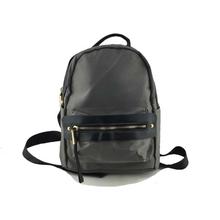 Grey casual backpack for women