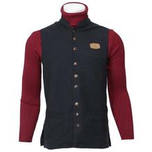 Solid Front Pocket Designed Waistcoat For Men