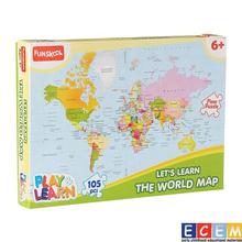 FUNSKOOL Play And Learn World Map Puzzles