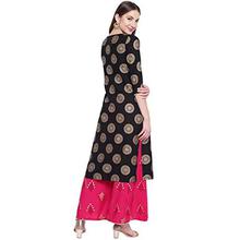 Khushal K Women's Rayon Kurta With Palazzo Set