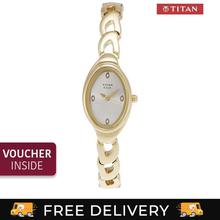 2435YM01 Raga Silver Dial Analog Watch For Women- Gold