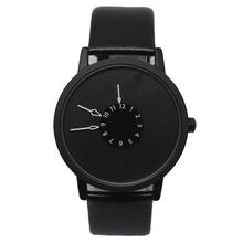 Paidu Turntable Casual Watch with Leather Strap