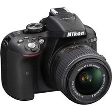 Nikon D5300 Digital SLR Camera (Black) with 18-55mm VR Zoom Lens and AF-S Nikkor 50mm