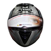 Yema 822 Helmet- Black Grey