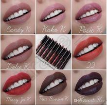 HOT Kylie Lip Kit by kylie jenner Velvetine Liquid Matte Lipstick Lip Gloss 12 color High-quality Birthday Edition