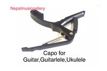 Guitar Capo-Black-Guitar-Ukulele