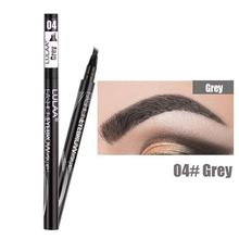 1Pcs Women Makeup Sketch Liquid Eyebrow Pencil  Waterproof Brown Eye Brow Tattoo Dye Tint Pen Liner Long Lasting Eyebrow