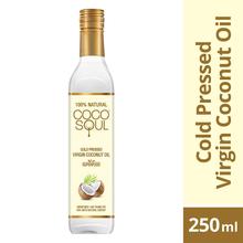 Coco Soul Cold Pressed Natural Virgin Coconut Oil, 250 ml
