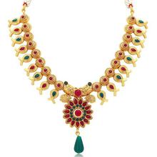 Sukkhi Enchanting Gold Plated Necklace Set For Women