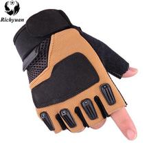 New Style Army tactical gloves for men Sports Mittens Half