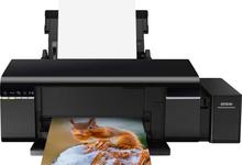 Epson L805 Single Function Inkjet Printer - Black