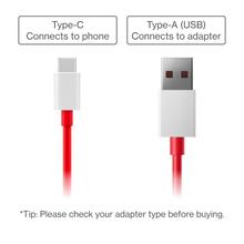 OnePlus Red Cable USB A to Type C