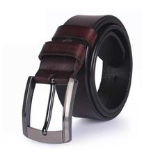 Black/Coffee Solid Formal And Casual Leather Belt For Men