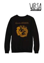 Game of Thrones Golden Dragon Printed Sweatshirt