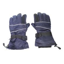 Pair of Dark Blue Wind Stopper Thick Trekking Gloves