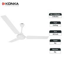 Konka 48" Ceiling Fan - KCF 48" - W