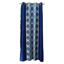 Samrat Curtains With Blue Pendal Design