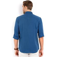 Indian Terrain Slim Fit Casual Shirt – Denim Blue