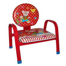 Red Teddy Bear Printed Chair For Kids